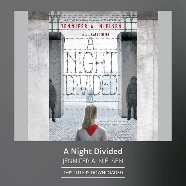 a night divided by jennifer nielsen